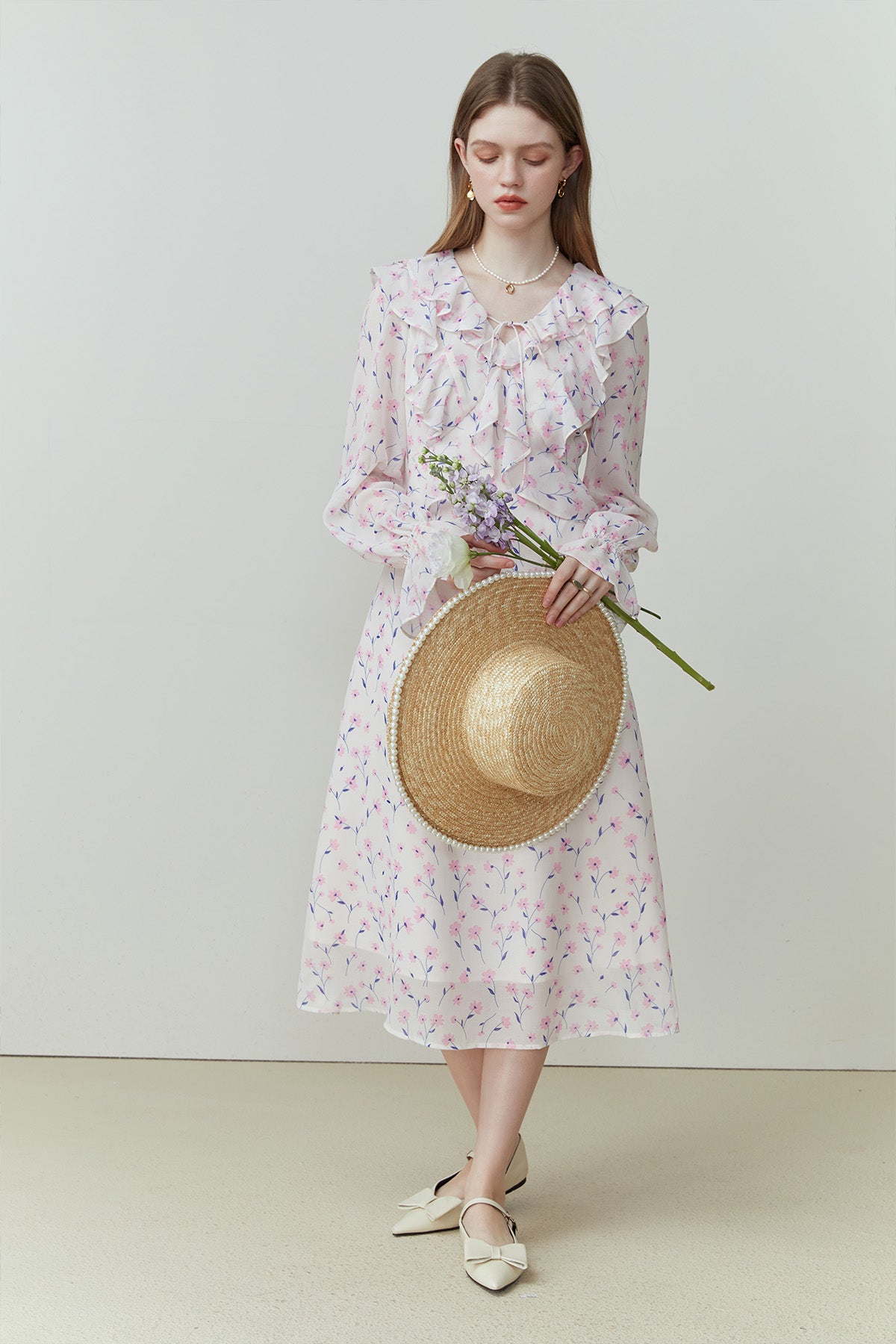 Fansilanen | Glannon Pink Printed Dress