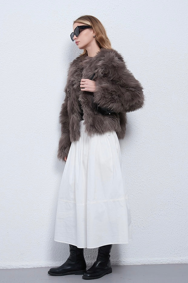 Fangyan | Gray Aria Short Jacket