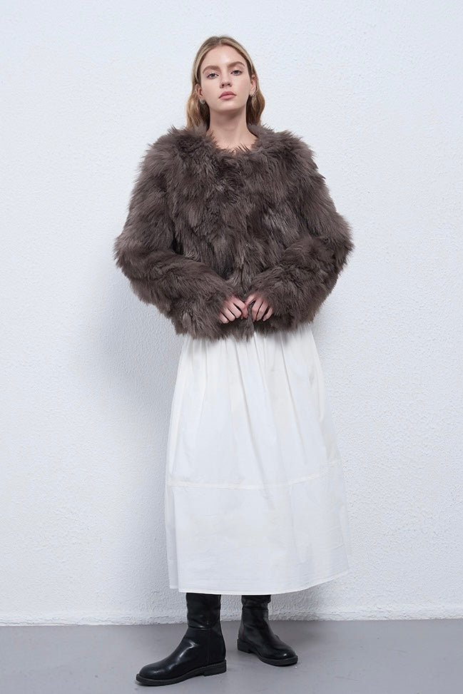 Fangyan | Gray Aria Short Jacket