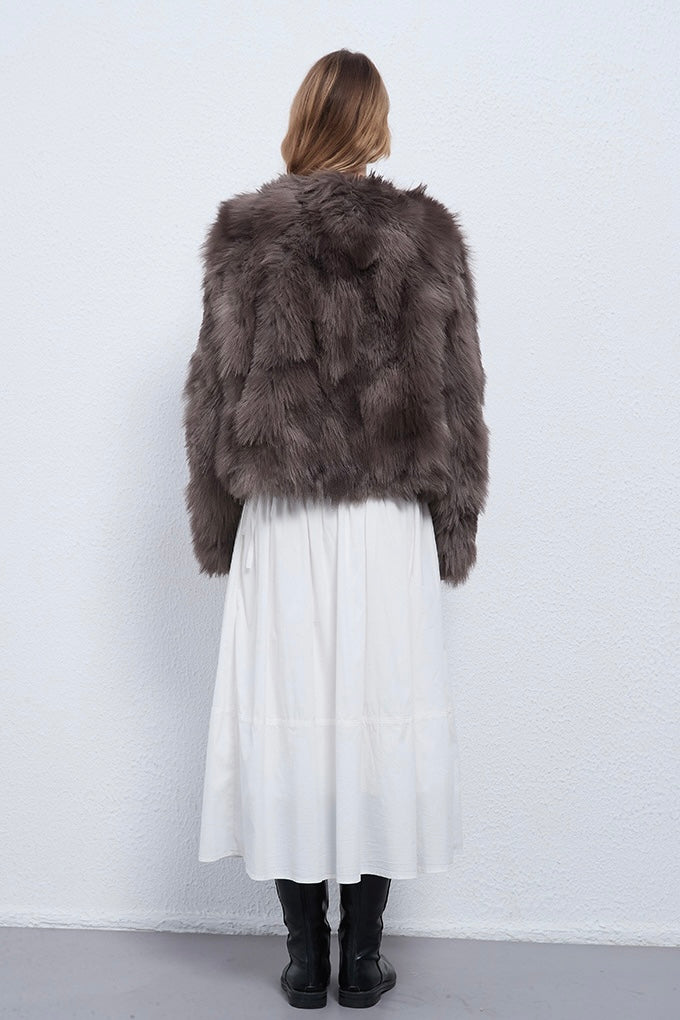 Fangyan | Gray Aria Short Jacket