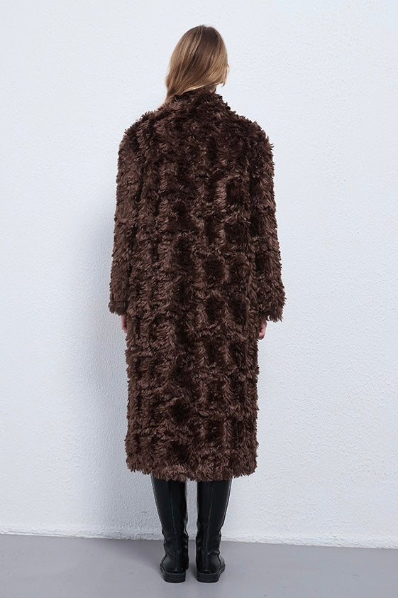 Fangyan | Serene Long Teddy Coat