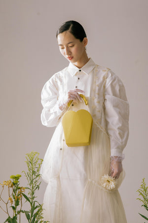 Kitayama | Light Yellow Daisy Purse