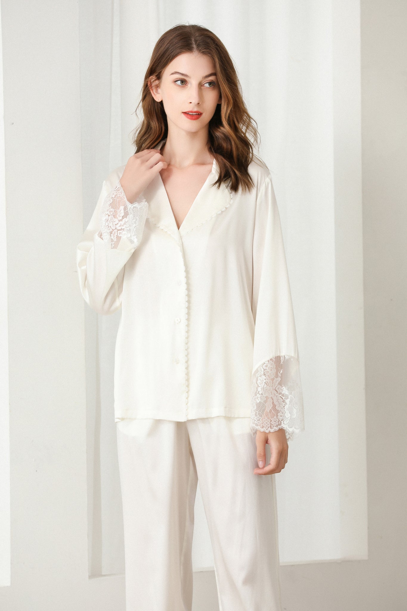 Lykke Home | 19 Momme Mulberry Silk Pajama Set S