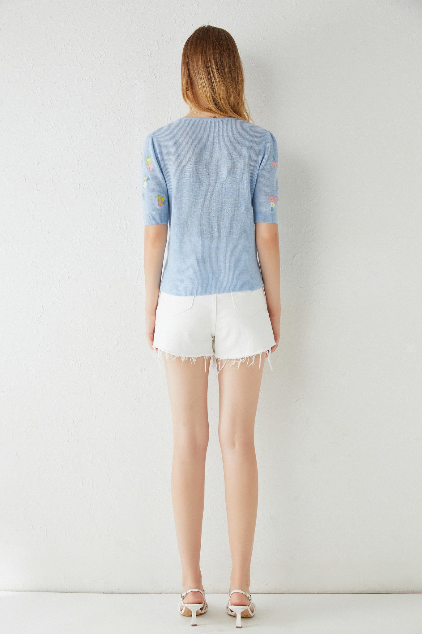 Sylphide | Farideh Embroidered Wool Knit Top