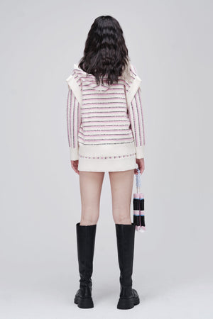 ZI II CI IEN | Multi Striped Knit Wool Vest