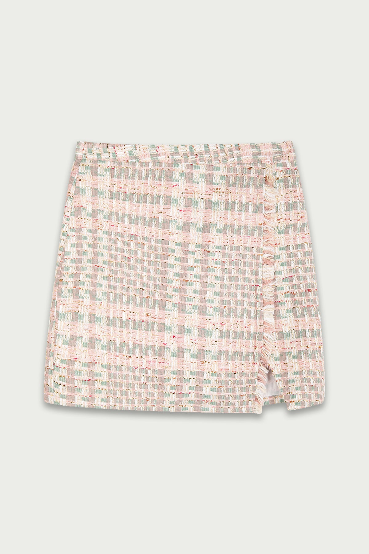Fangyan | Blisse Cropped Texture Woven Skirt