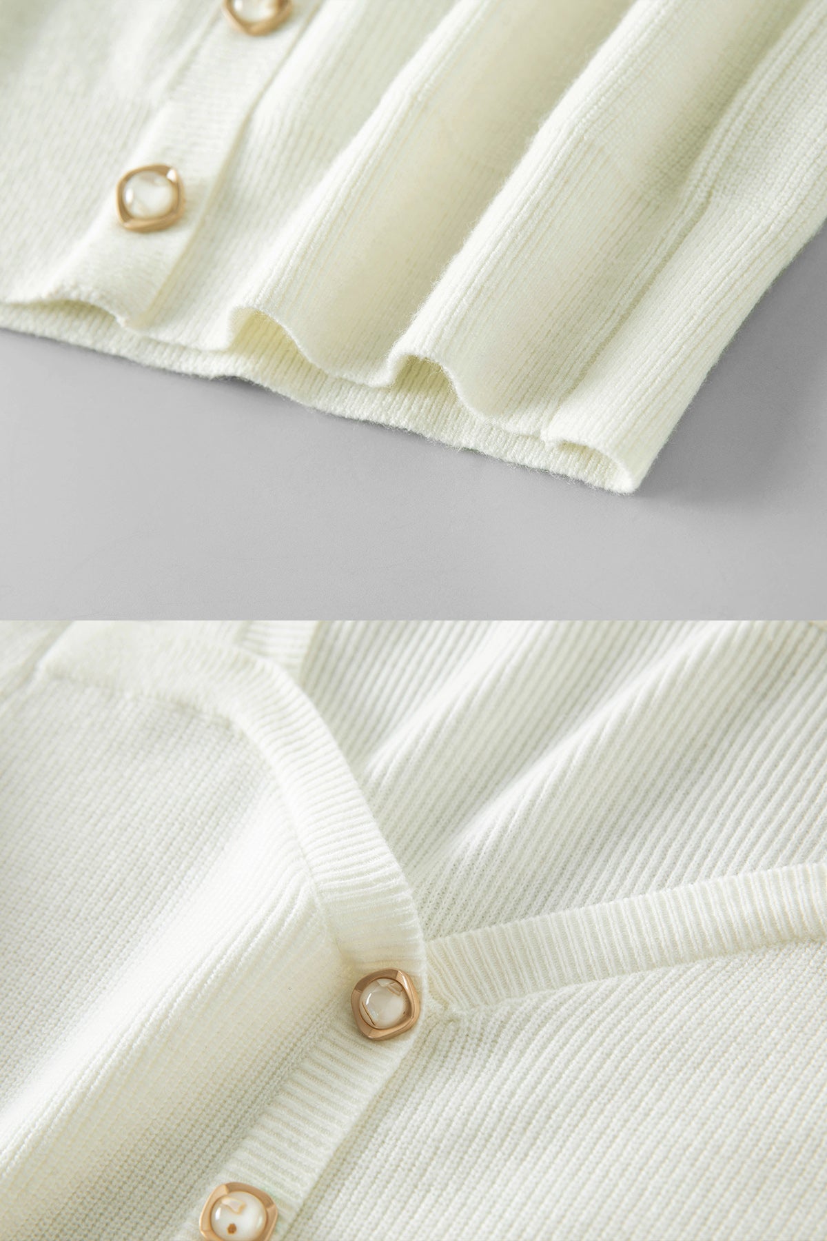 Fansilanen | Cerise White Knit Top