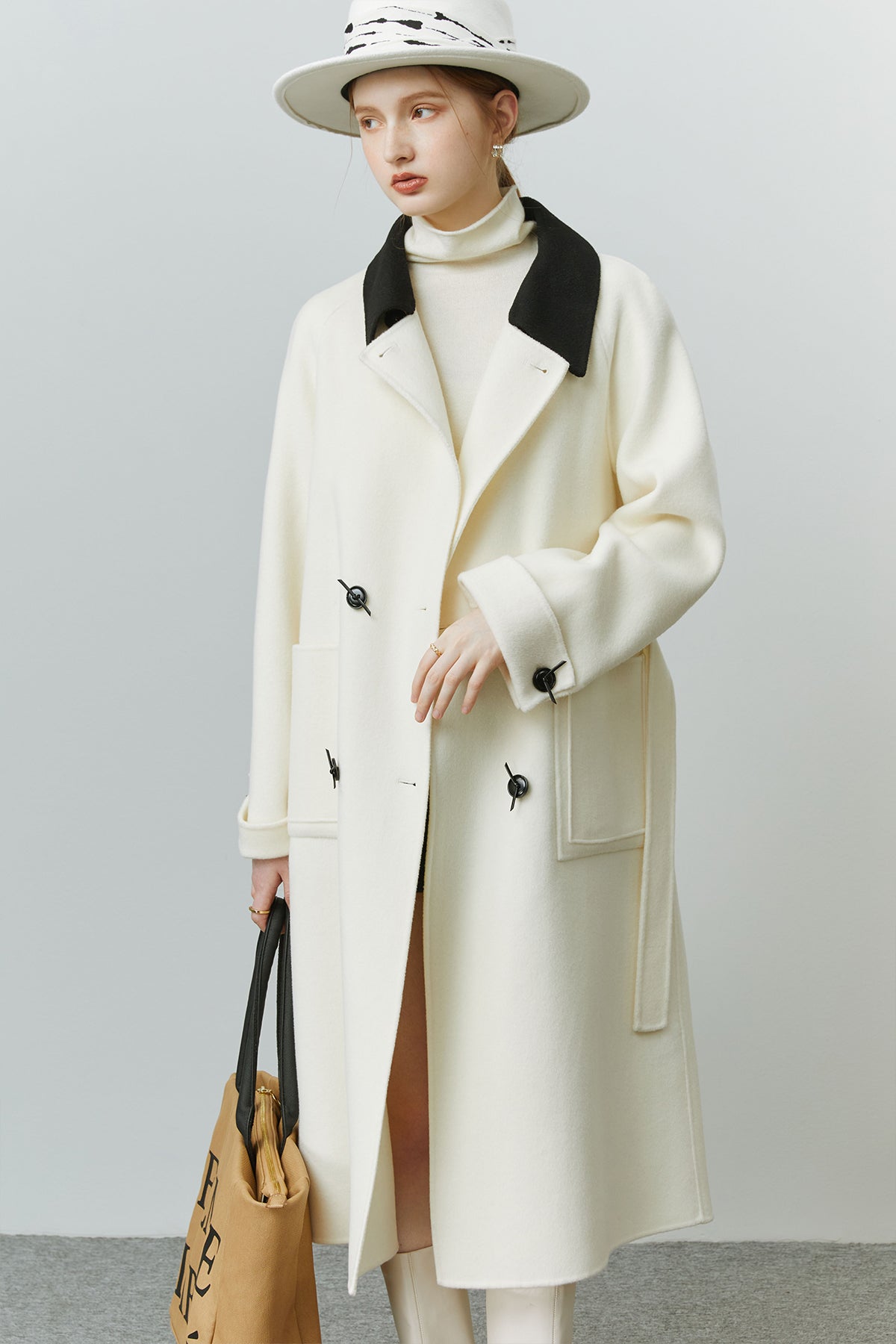 Fansilanen | Fernande Cream Wool Coat
