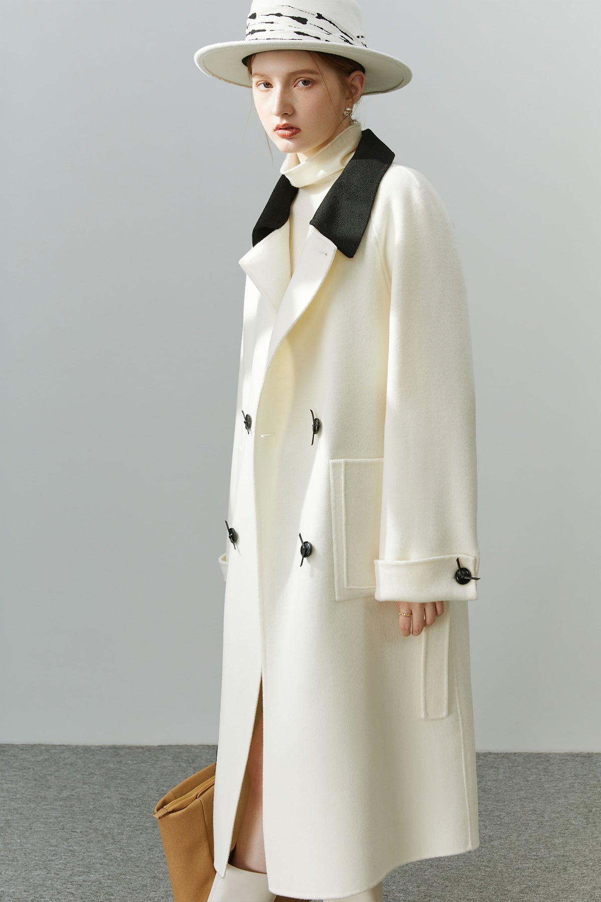 Fansilanen | Fernande Cream Wool Coat