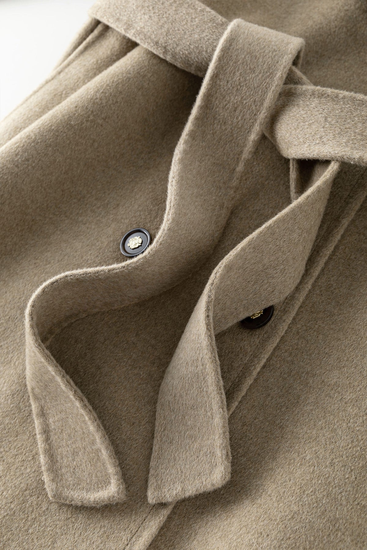Fansilanen | Lucile Beige Wool Coat