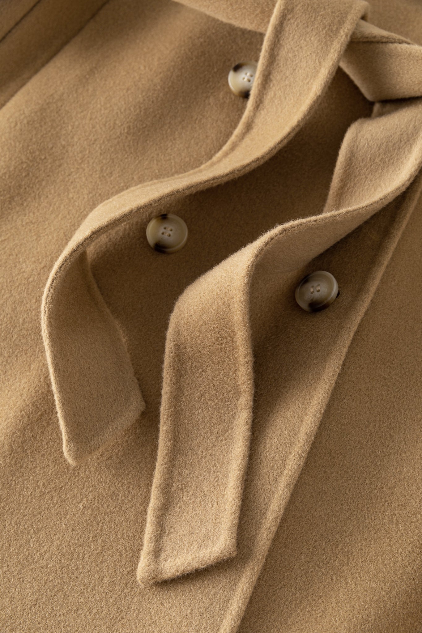 Fansilanen | Jules Ruffle Collar Wool Coat