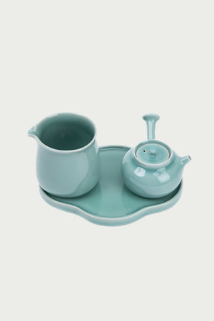 DONGTU | Boating Celadon Teapot Set