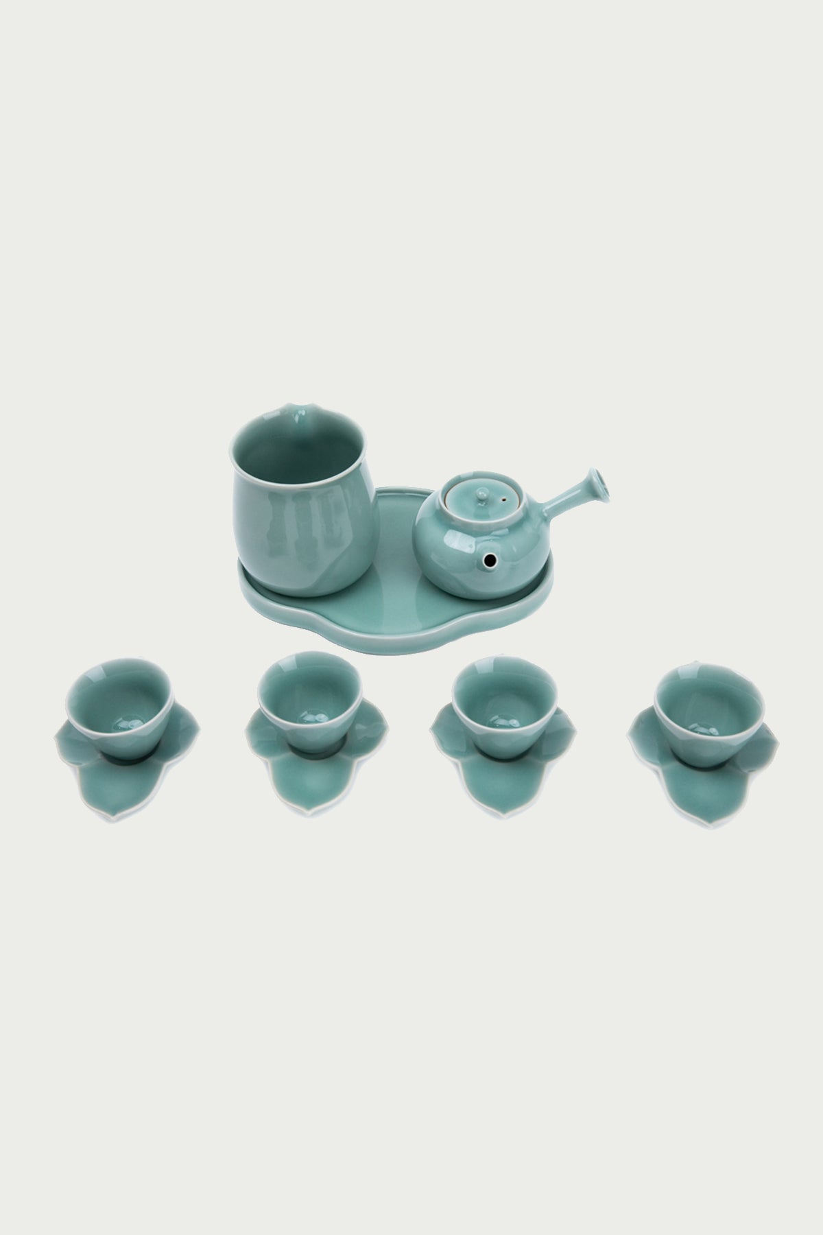 DONGTU | Boating Celadon Teapot Set