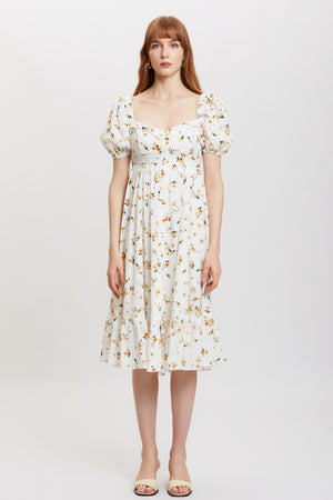 Since Then | Orange Blossom Cotton Dress Since Then | Orange Blossom Cotton Dress