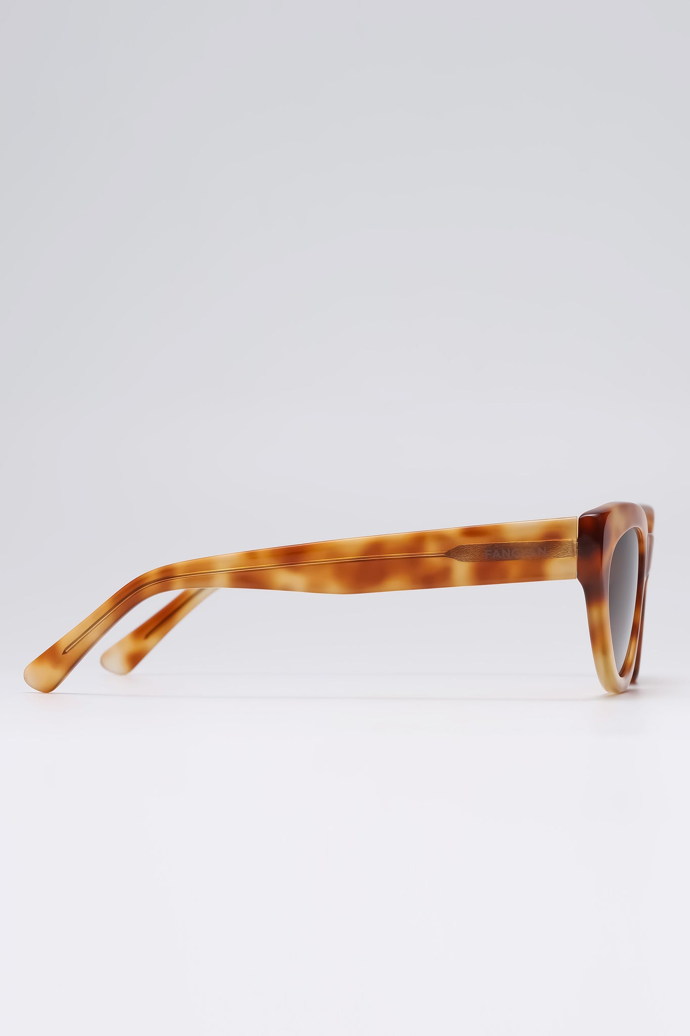 Fangyan | Cat-Eye Tortoiseshell Yellow Sunglasses