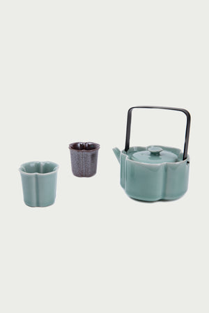 DONGTU | Clover Floral Teapot Set