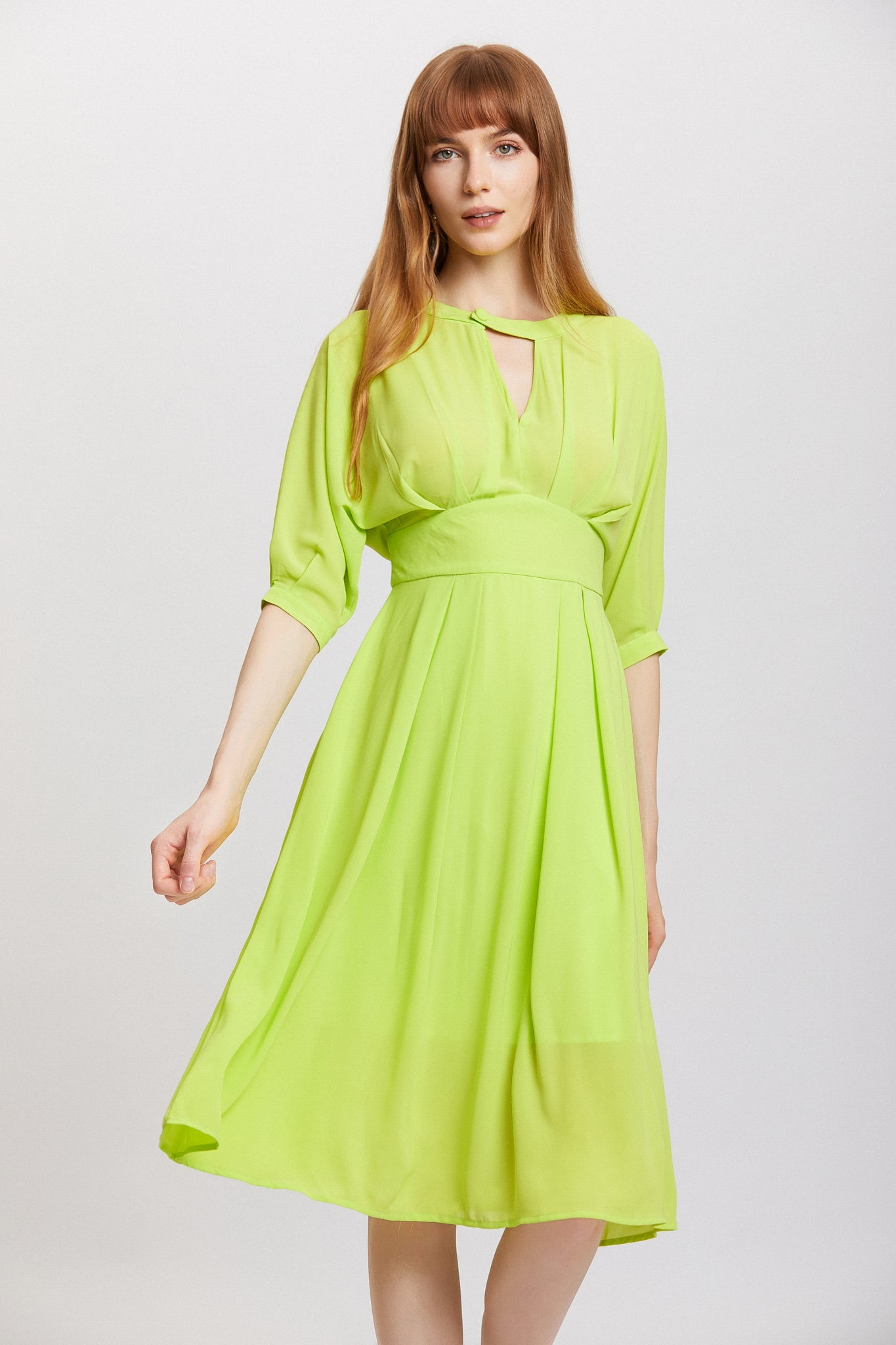 Sylphide | Demi Green Woven Dress