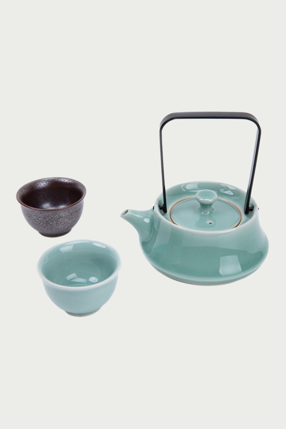 DONGTU | Etiquette Celadon Teapot Set