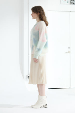 Fangyan | Asrah Multi Color Mohair Sweater