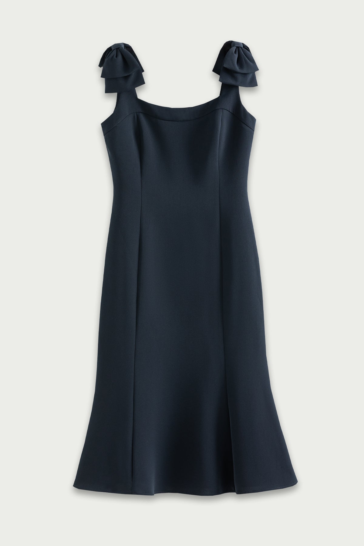 Fansilanen | Charla Black Bow Sleeveless Dress