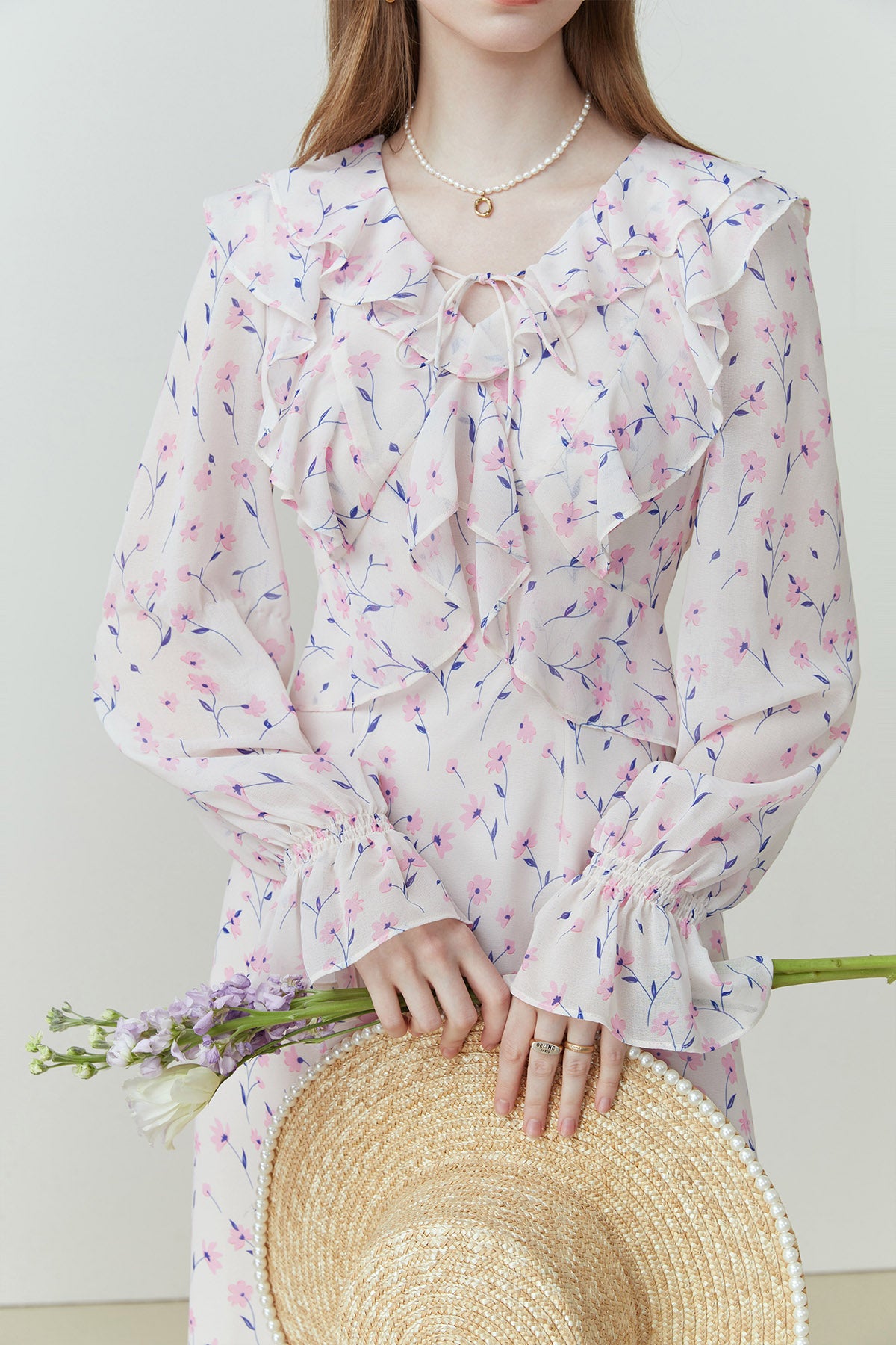 Fansilanen | Glannon Pink Printed Dress