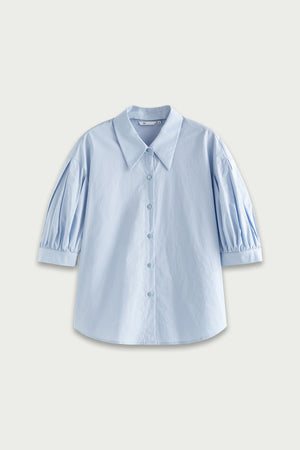 Fansilanen | Kalila Blue Puff Shirt