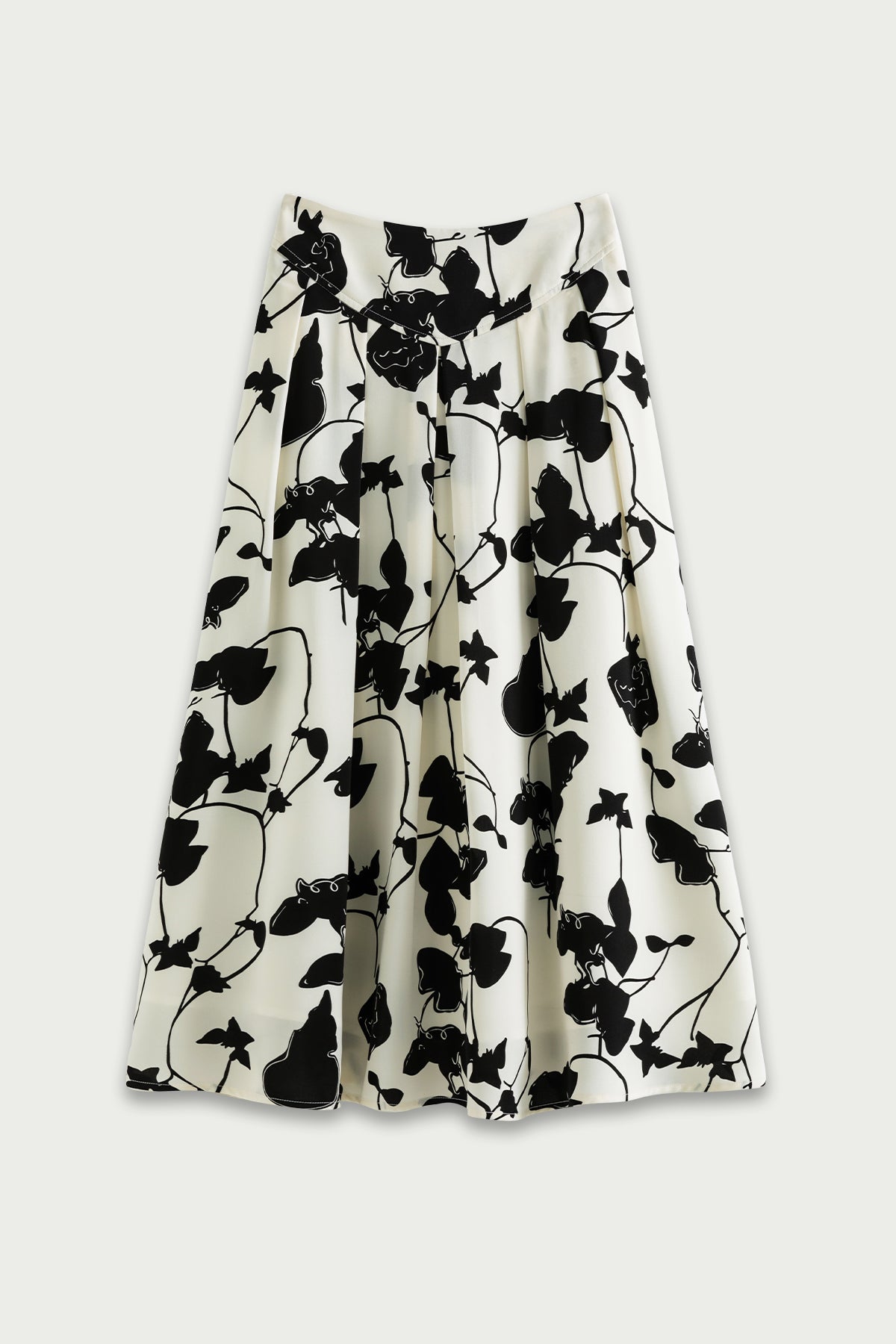 Fansilanen | Luana Floral Print Flare Skirt