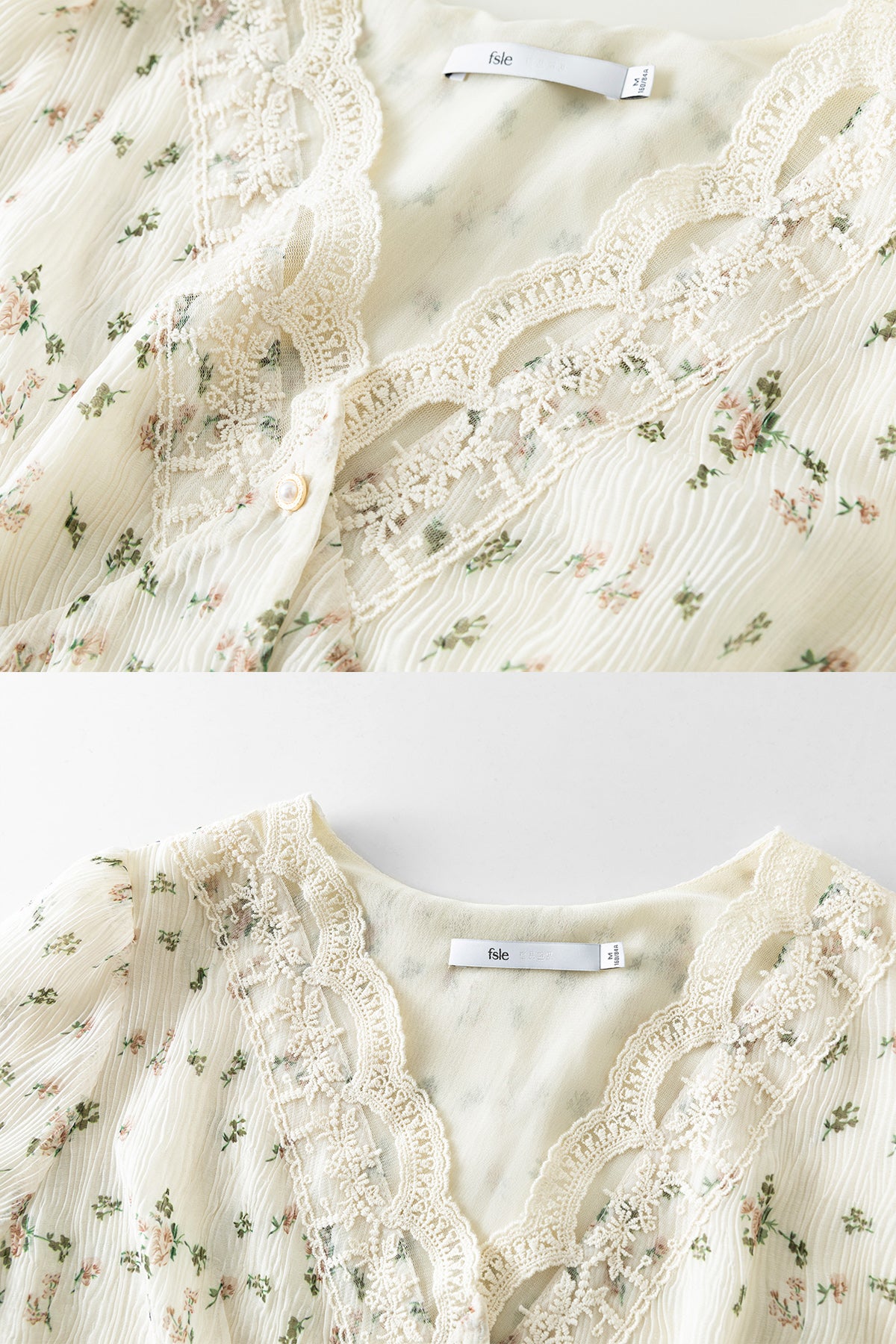 Fansilanen | Natsu Floral Lace Shirt