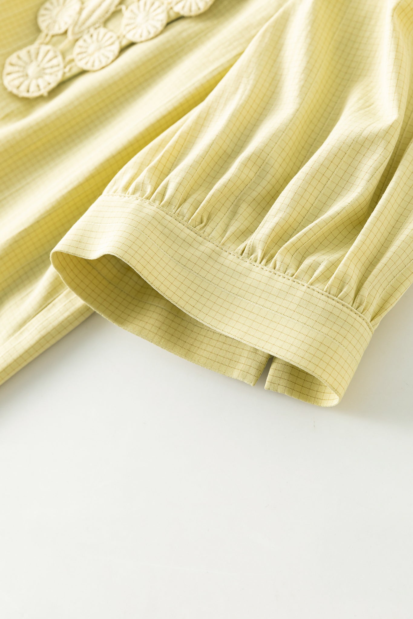 Fansilanen | Nysa Yellow Lapel Shirt