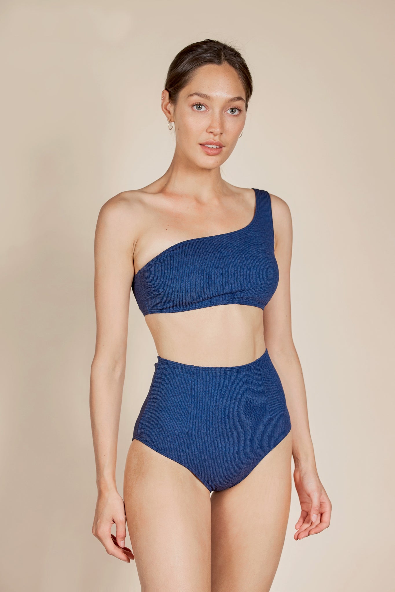 Limone | Gladiola Navy Two-Piece Bikini Set