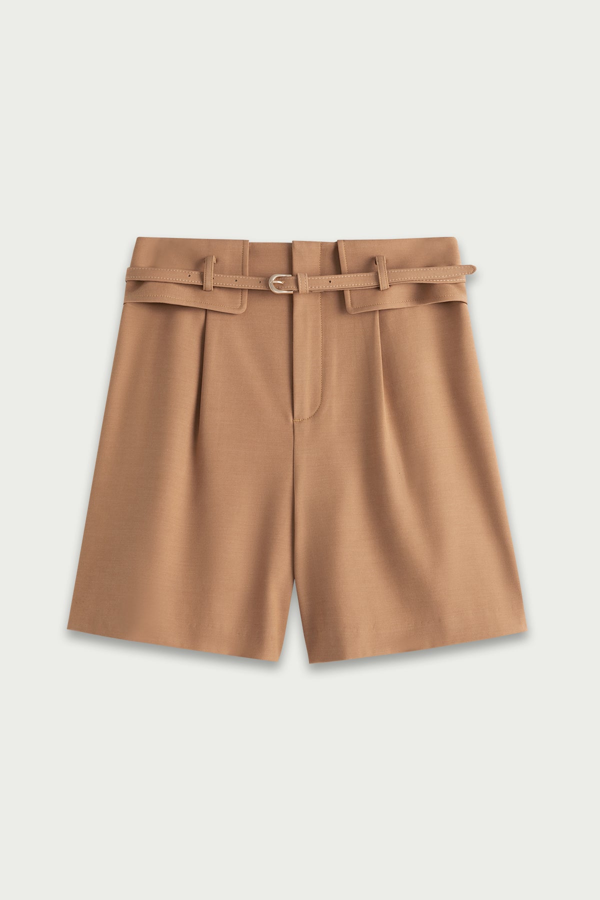 Fansilanen | Heather Brown Middy Shorts