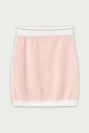 ZI II CI IEN | Misty Rose Knit Skirt