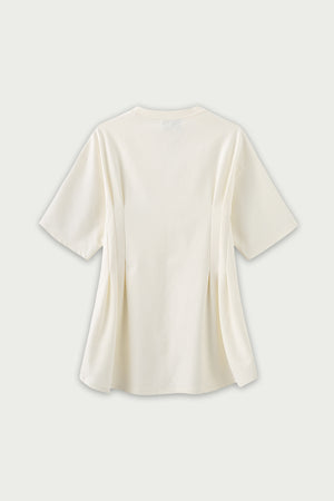 ZI II CI IEN | Tulip White Oversized T Shirt