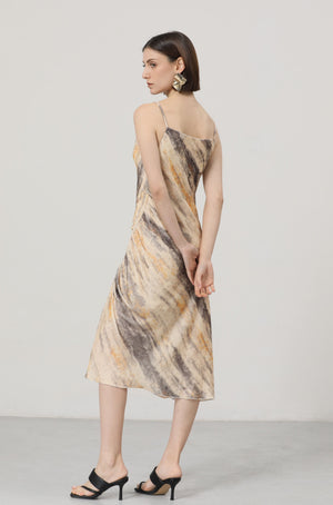 LINDONG | Maeva Silky Velvet Dress