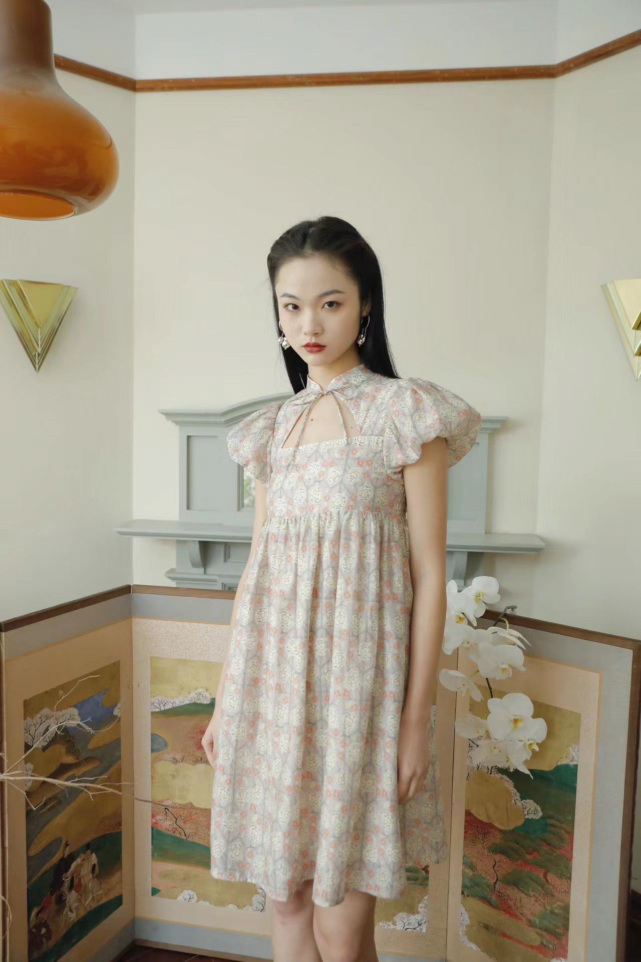 Molifusu | Pansy Cut Out Dress