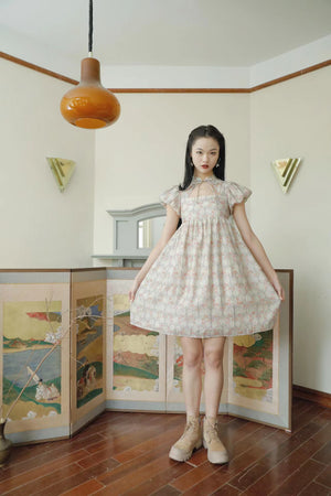 Molifusu | Pansy Cut Out Dress