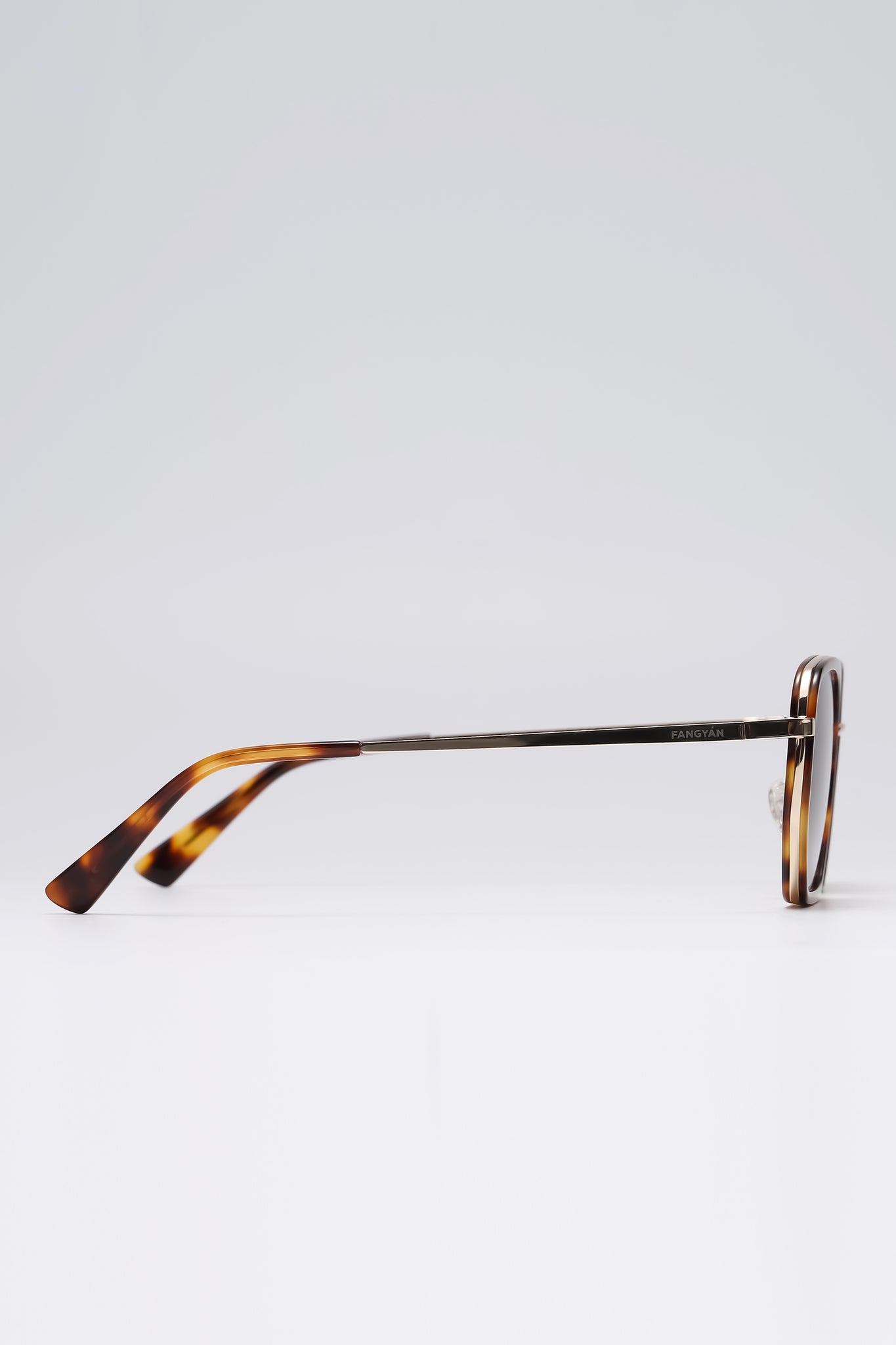 Fangyan | Rectangular-Hexagonal Metal Sunglasses