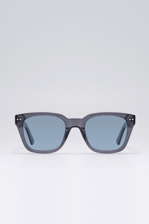 Fangyan | Square Cat-Eye Clear Gray Sunglasses