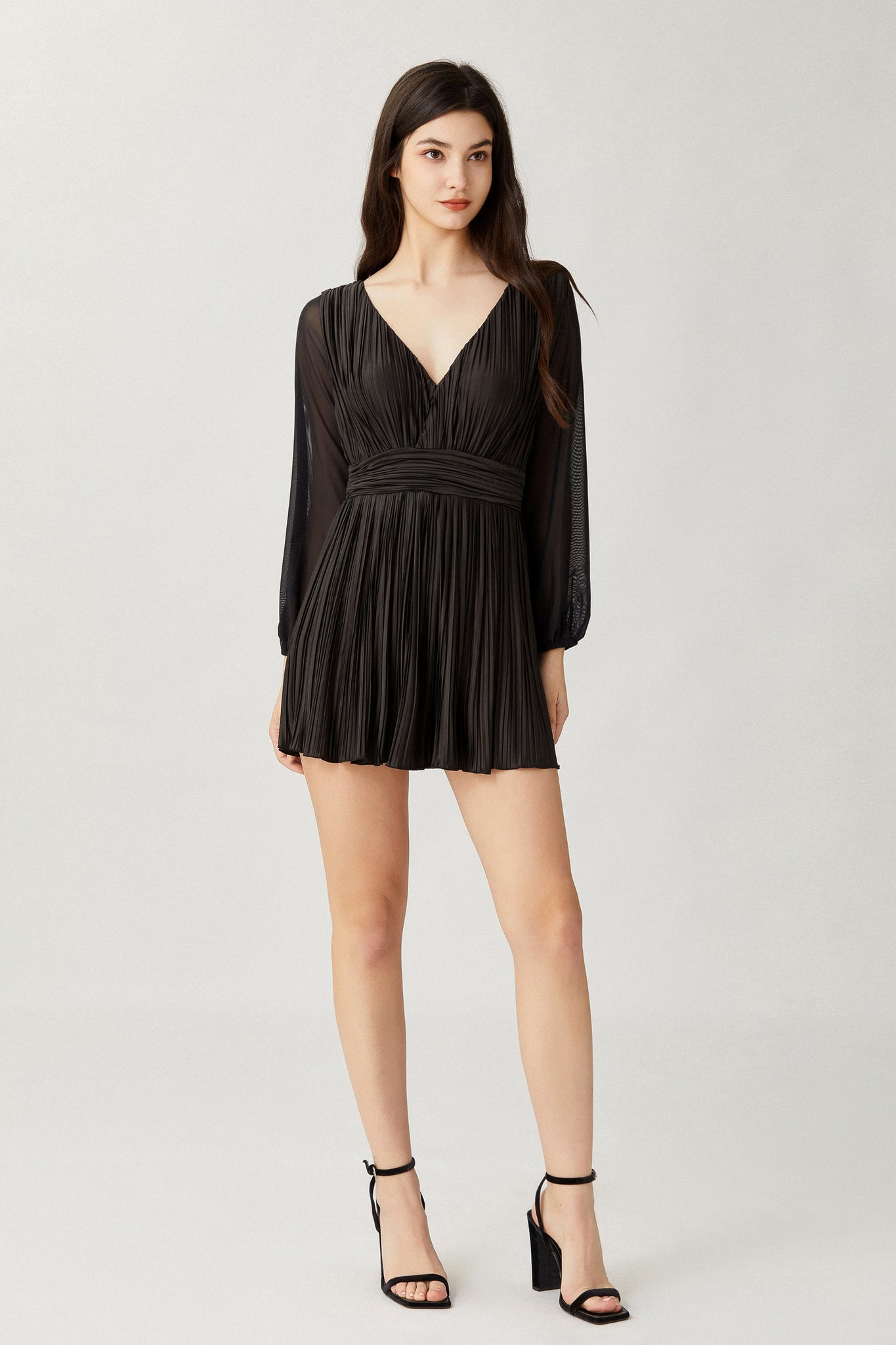 Sylphide | Charley Black Ruffled One-Piece Swimsuit