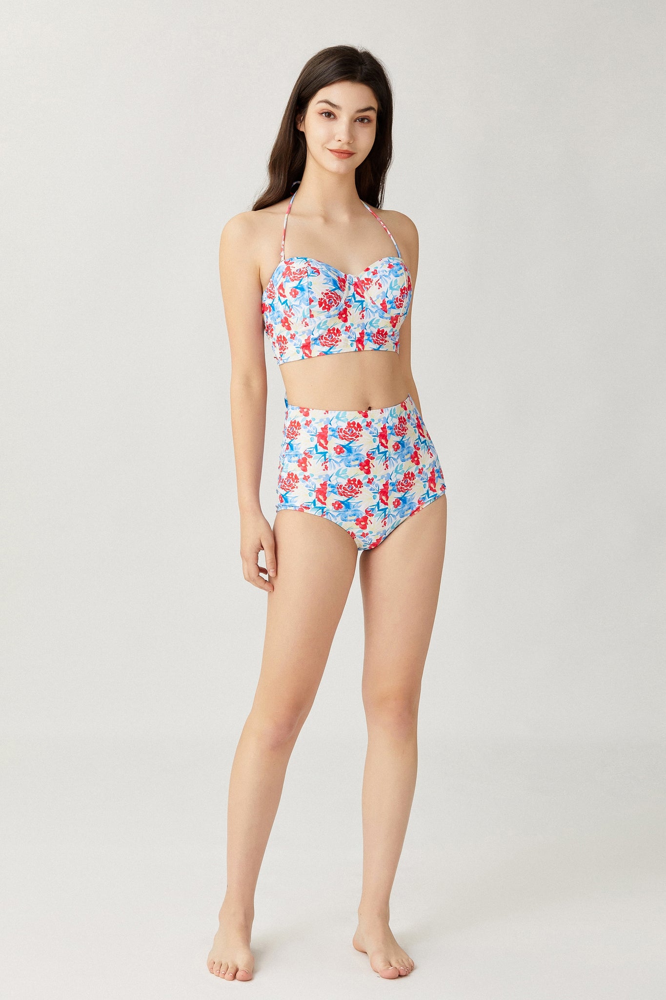 Sylphide | Corinne Floral Two-Piece Swimsuit