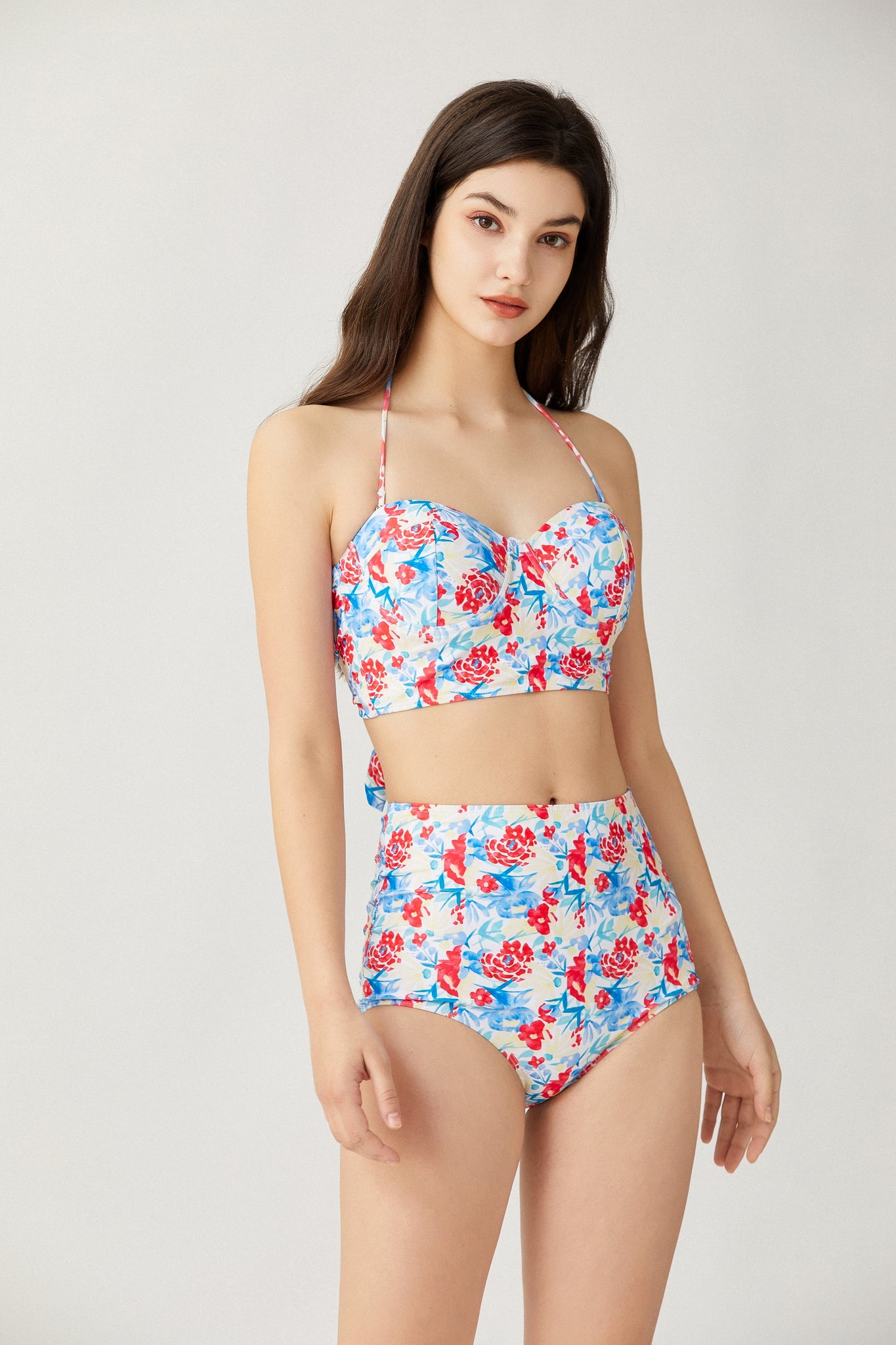 Sylphide | Corinne Floral Two-Piece Swimsuit