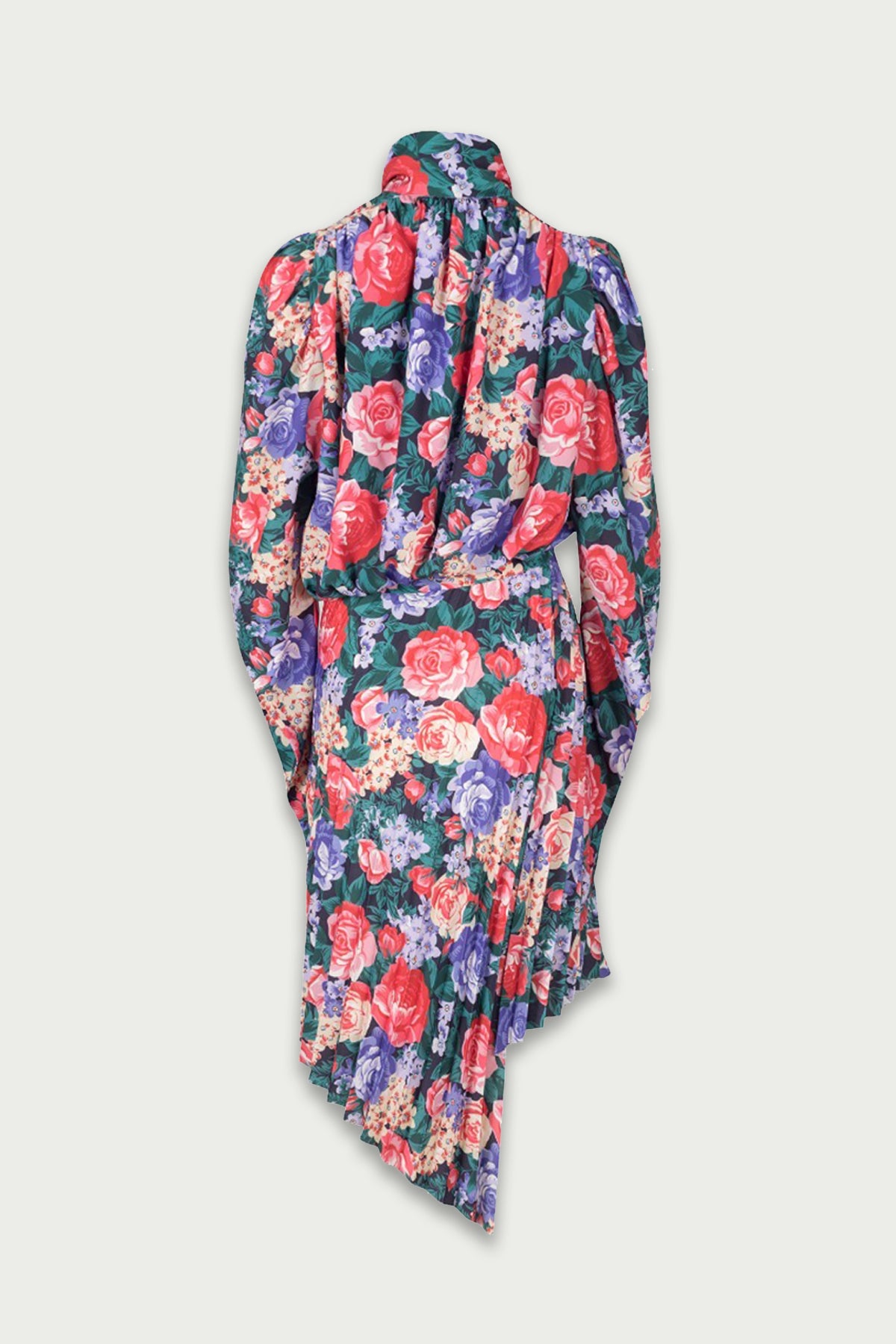 Mukzin | Vintage Print Flower Dress - Seeking Fairyland
