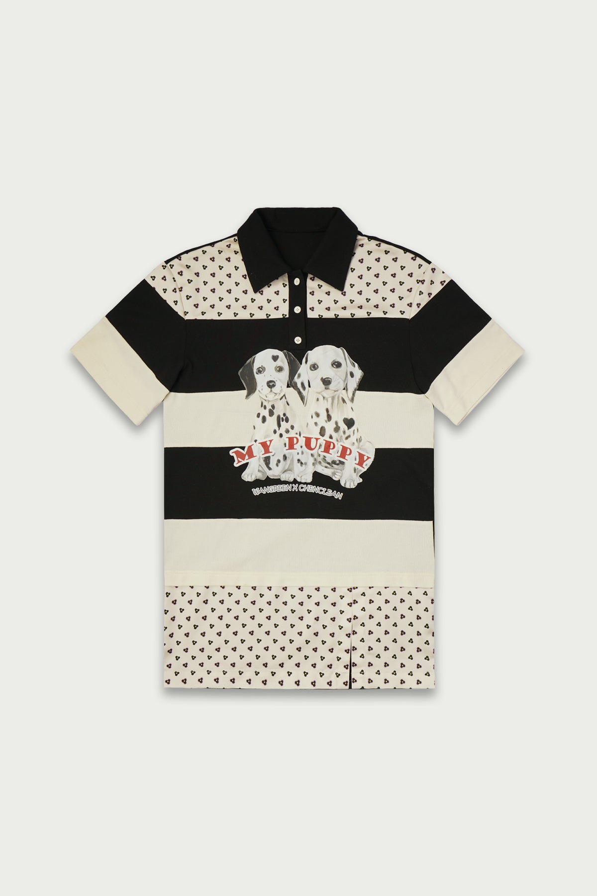 WXC | Dalmatin Strips T-Shirt Dress