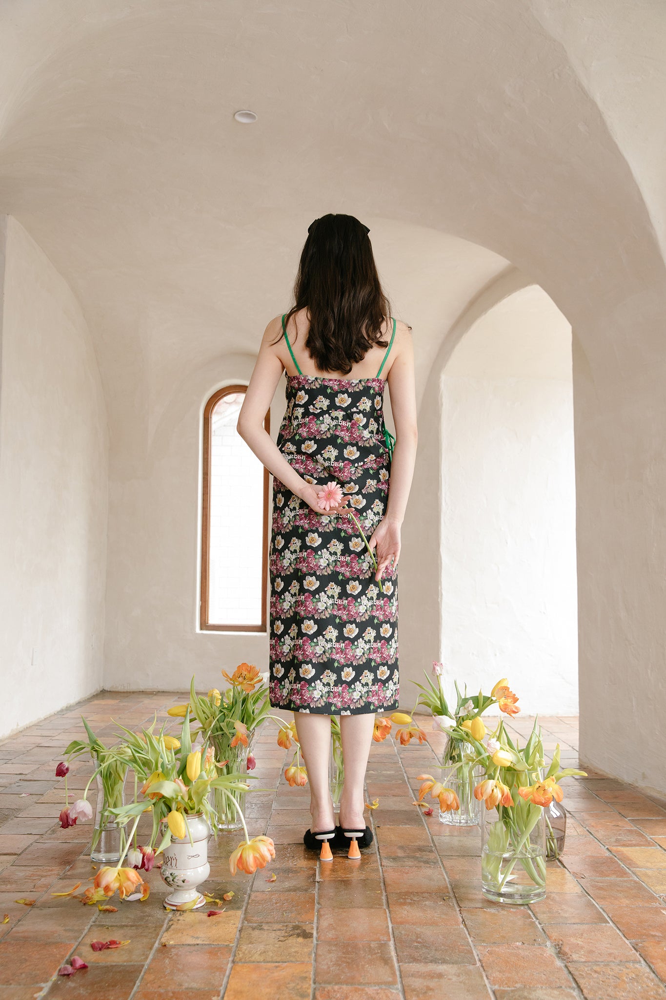 WXC | Floral Tied Slip Dress