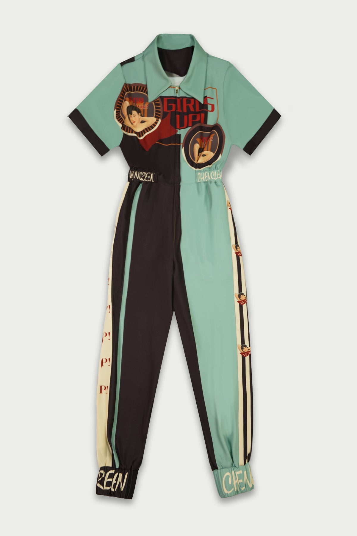 WXC | Girl Up Two-Tone Jumpsuit